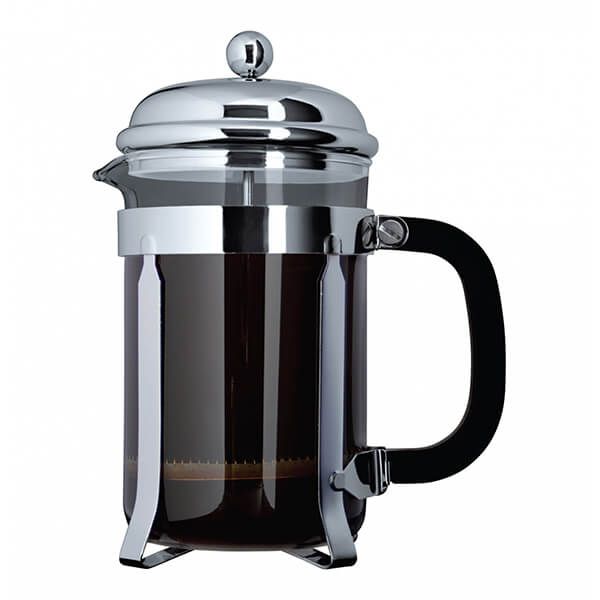 Grunwerg 6 Cup Cafe Ole Cafetiere Classic Chrome Finish