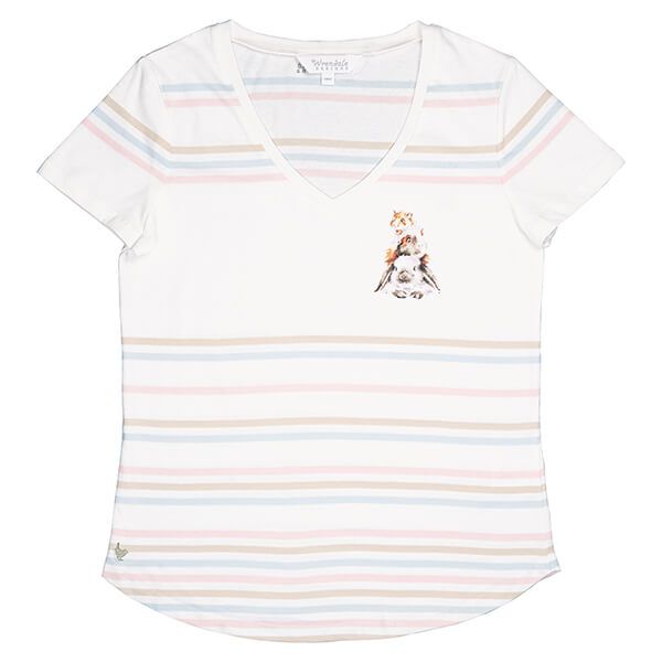 Wrendale Designs Guinea Pig T-Shirt Piggy in the Middle