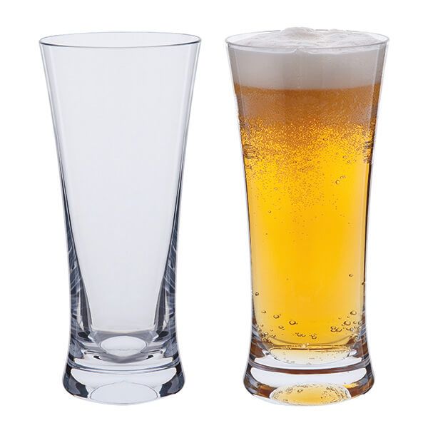 Dartington Bar Excellence Beer Glass, Set of 2
