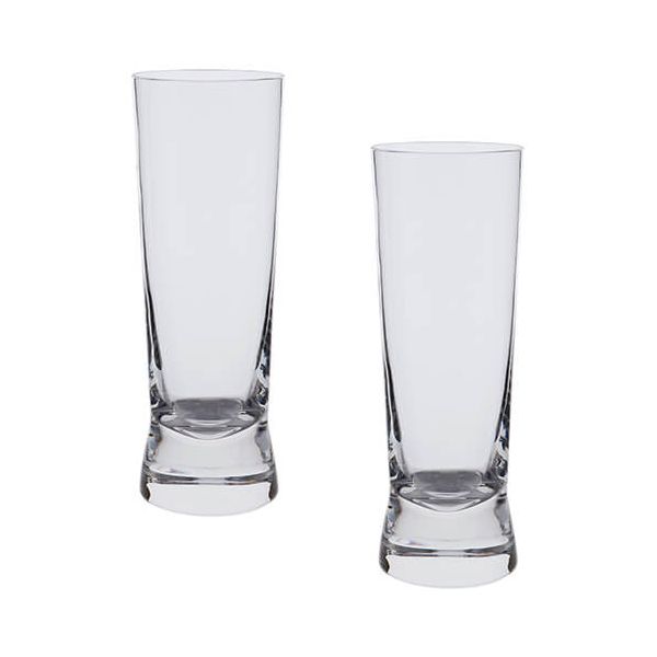 Dartington Bar Excellence Lead Crystal Set Of 2 Gin & Tonic Glasses