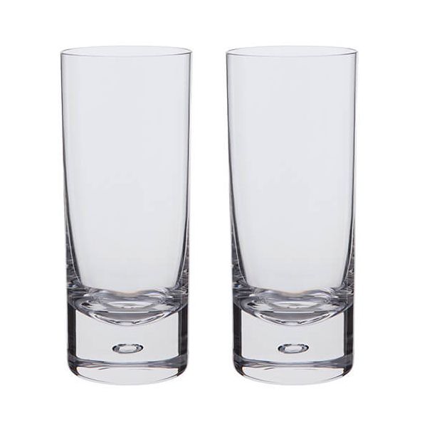 Dartington Exmoor Set Of 2 Highball Glasses