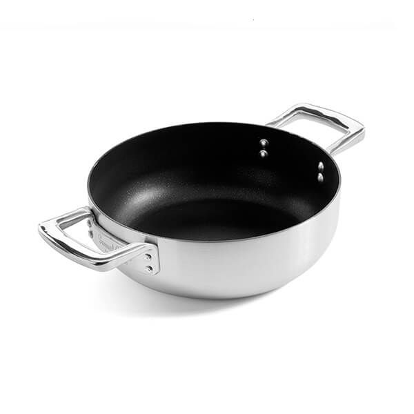 Samuel Groves Urban 26cm Stainless Steel Non-Stick Triply Chefs Pan with Domed Lid