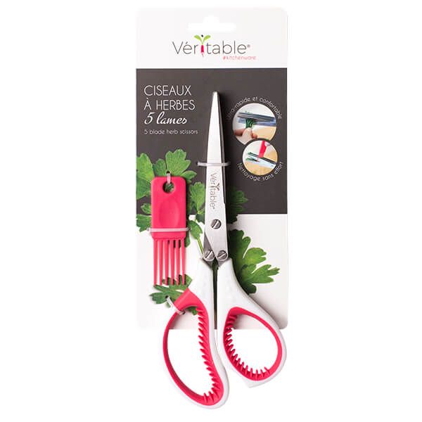 Veritable 5-Blade Snipping Scissors and Comb Set