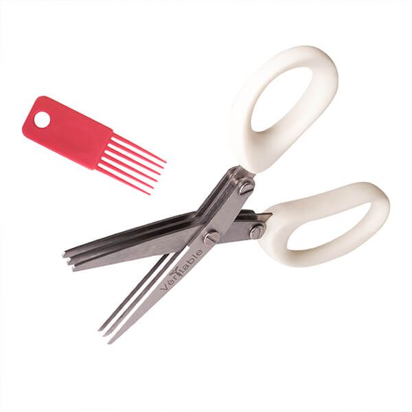 Veritable 3-Blade Snipping Scissors and Comb Set