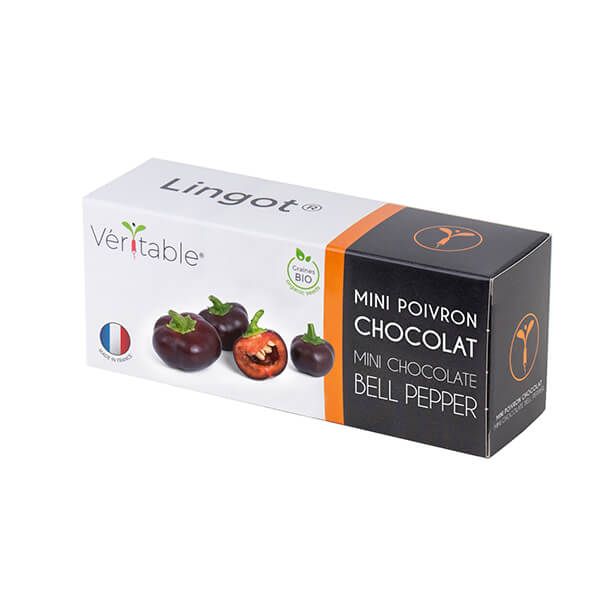 Veritable Organic Chocolate Mini Bell Pepper Lingot