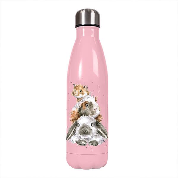 Wrendale Designs 'Piggy In The Middle' Guinea Pig 500ml Water Bottle