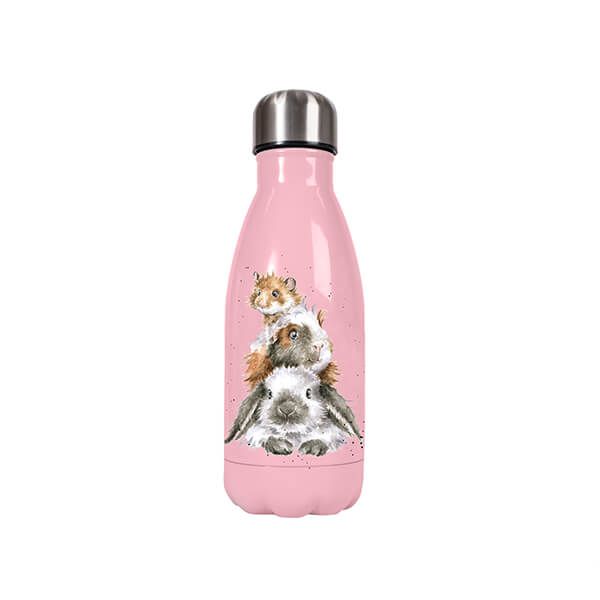 Wrendale Designs 'Piggy In The Middle' 260ml Water Bottle