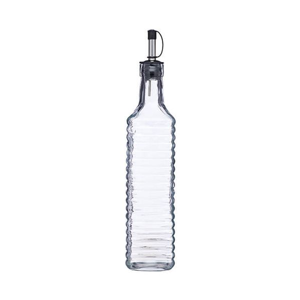 World of Flavours Italian Ridged Glass Oil Drizzler