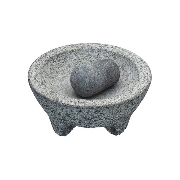 World of Flavours Spice Granite Mortar and Pestle 20 x 10cm