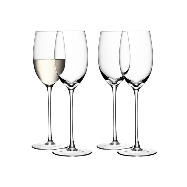 LSA Wine White Wine Glass 340ml Set Of Four
