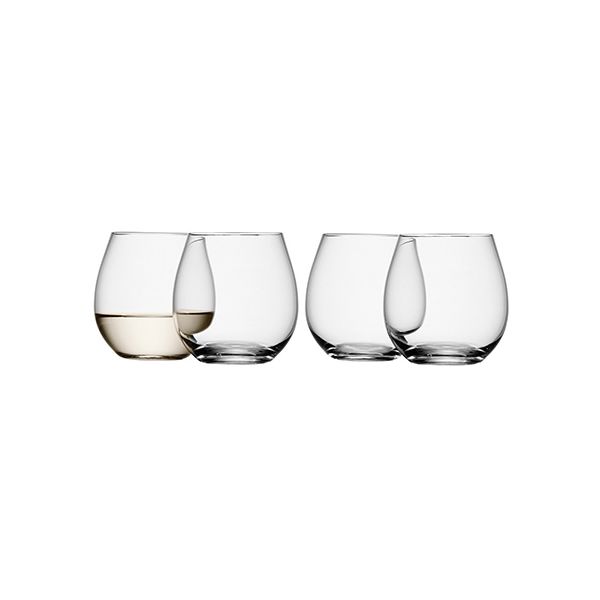 LSA Wine Stemless White Wine Glass Set Of Four