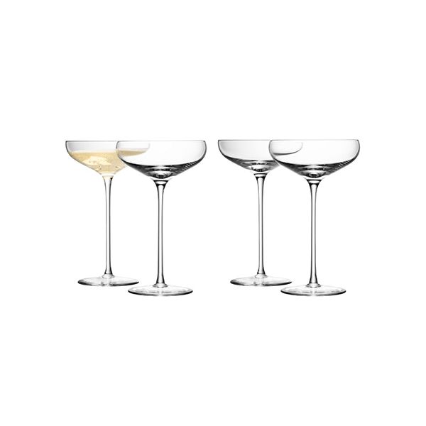 LSA Wine Champagne Saucer Set Of Four