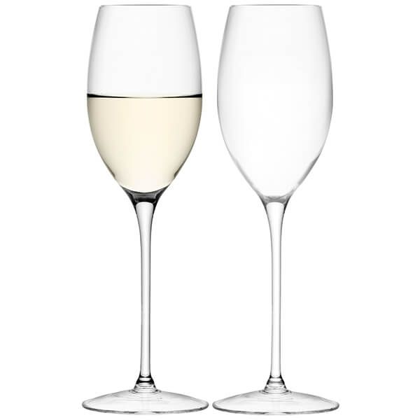 LSA Wine White Wine Glass 340ml Clear Set of Two
