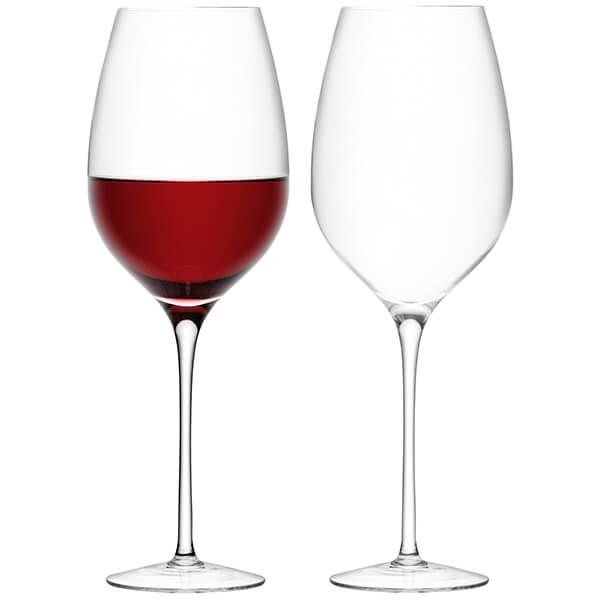 LSA Wine Red Wine Goblet 850ml Clear Set of Two