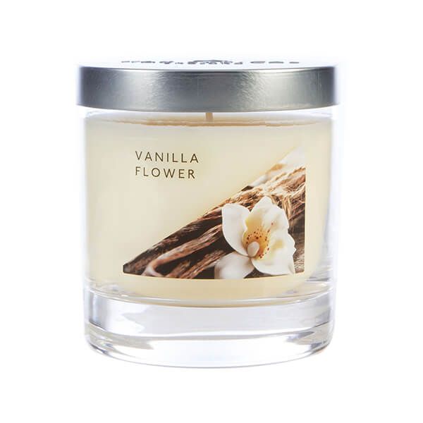 Wax Lyrical Vanilla Flower Medium Candle Jar