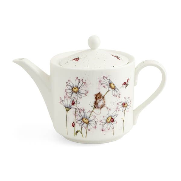 Wrendale Designs 2 Part Mouse & Flower Teapot