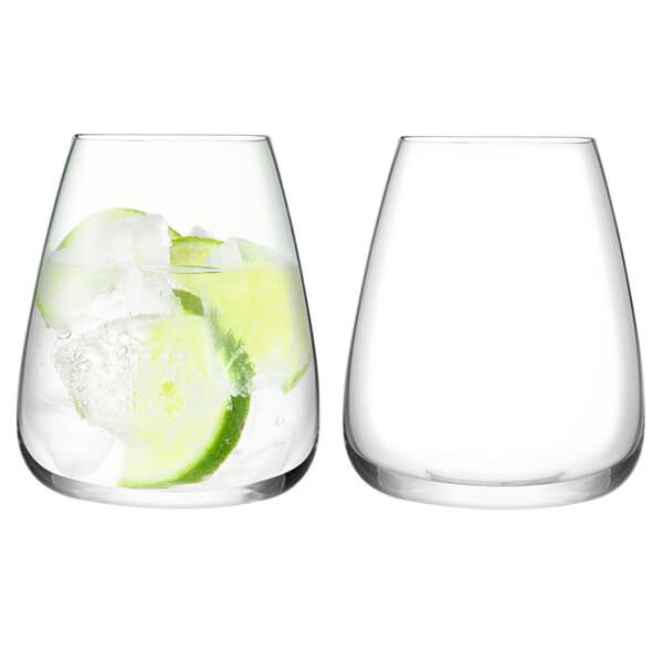 LSA Wine Culture Water Glass 590ml Clear Set Of Two