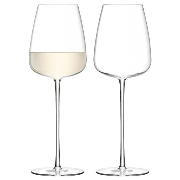 LSA Wine Culture White Wine Glass 490ml Clear Set Of Two