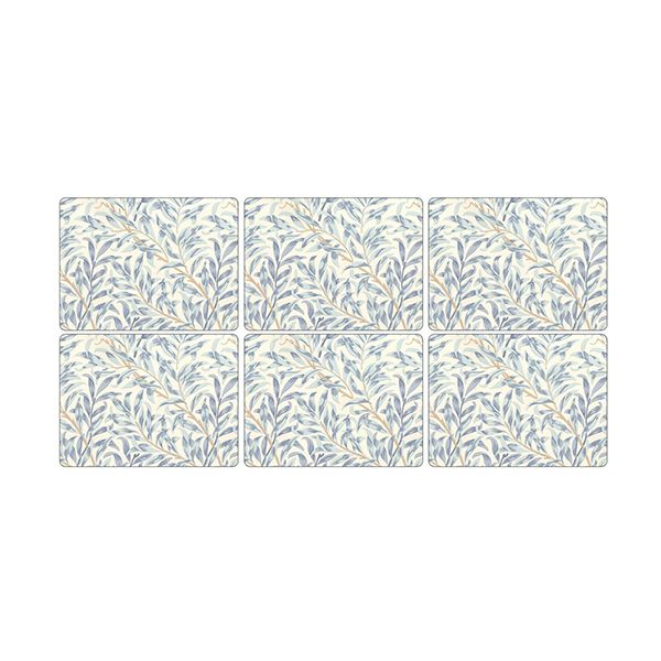 Morris & Co Willow Bough Blue Placemats Set of 6