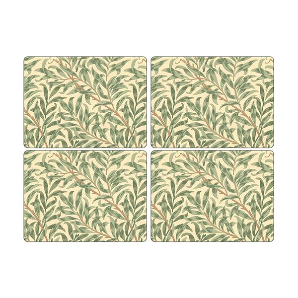 Morris & Co Willow Bough Green Placemats Set of 4