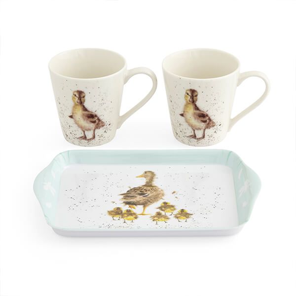 Wrendale Designs Lovely Mum Mug & Tray Set