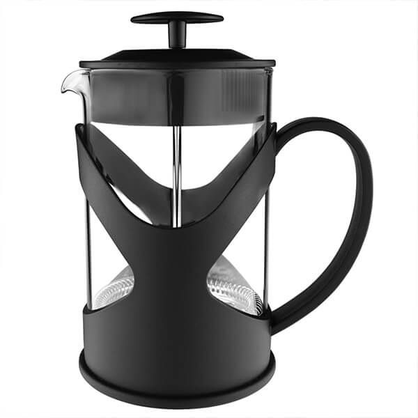 Grunwerg Black 1L 8-Cup Cafetiere
