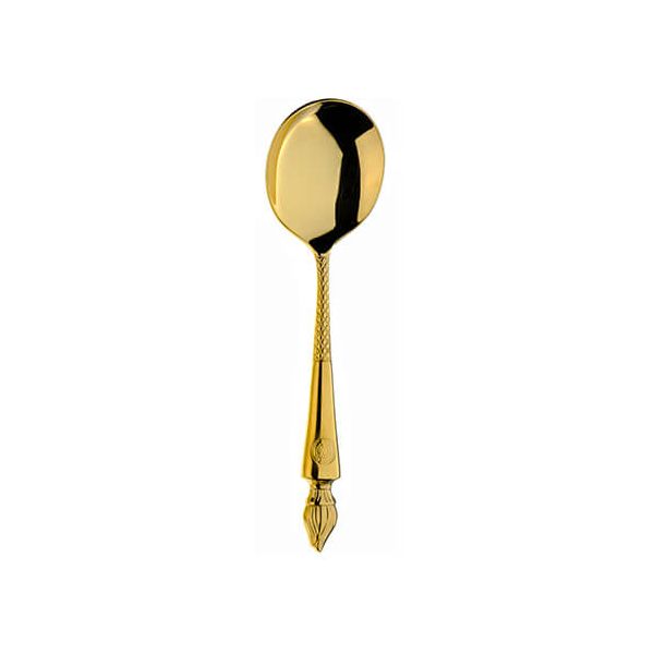Clive Christian Empire Flame All Gold Soup Spoon