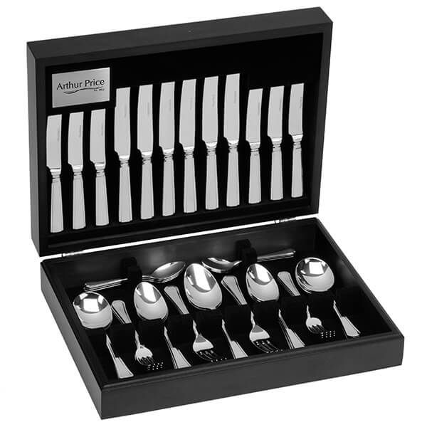 Arthur Price Classic Grecian 58 Piece Cutlery Canteen FREE Extra Eight Tea Spoons