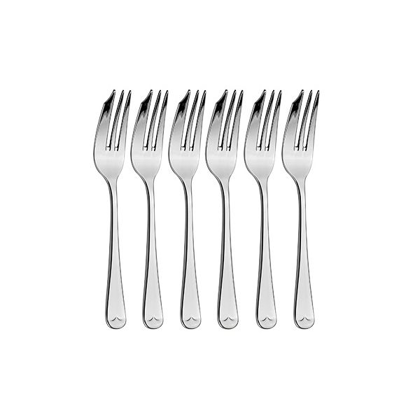 Arthur Price Classic Old English Set of 6 Pastry Forks