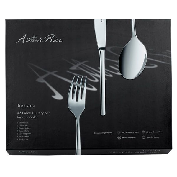 Arthur Price Toscana - 42 Piece Box Set