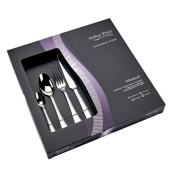 Arthur Price Whitehall 16 Piece Cutlery Box Set