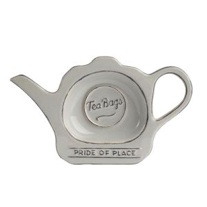 T&G Pride Of Place Tea Bag Tidy Cool Grey