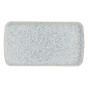 Denby Halo Speckle Small Rectangular Platter