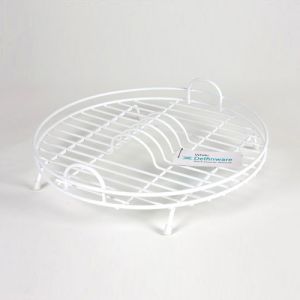 Delfinware Wireware White Circular Drainer