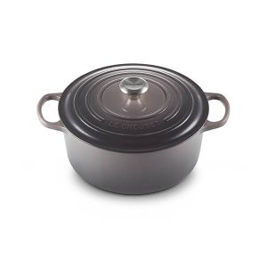 Le Creuset Signature Flint Cast Iron 20cm Round Casserole