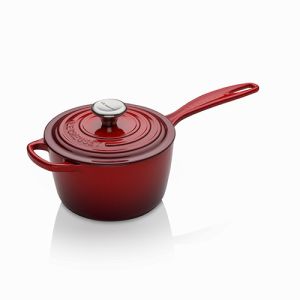 Le Creuset Signature Cerise Cast Iron 16cm Saucepan