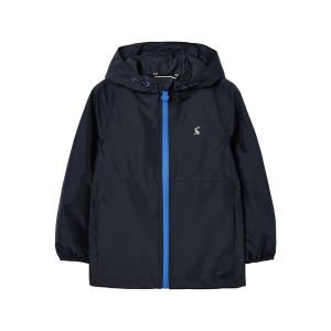 Joules Kids Marine Navy Arlow Waterproof Packable Rain Mac