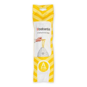 Brabantia Perfectfit Bags Size A 3-5 Litre 20 Bag Roll