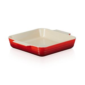 Le Creuset Cerise Stoneware 23cm Classic Square Dish