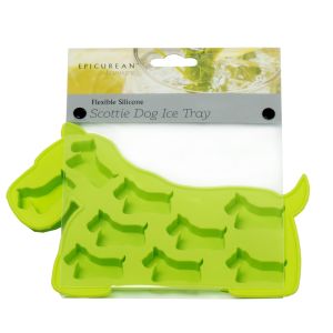 Epicurean Barware Green Scottie Dog Ice Cube Tray