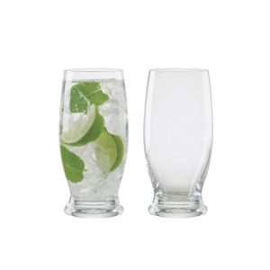 Anton Studios Design Manhattan Set of 2 Long Drink Glasses