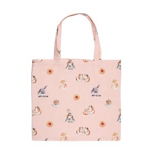 Wrendale Designs Foldable Shopping Bag - Piggy in the Middle