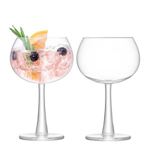 LSA Gin Balloon Glass 420ml Clear Set Of 2