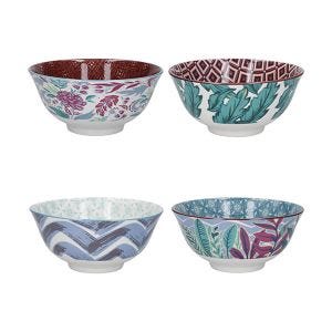 Kitchen Craft 15cm Bowl Set of 4 Vibrance