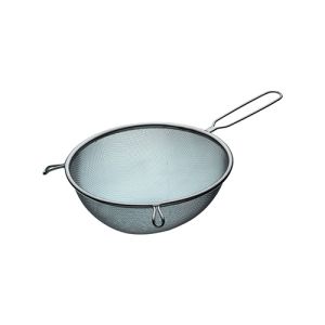 Tin-Coated Metal 20 cm KitchenCraft Large Sieve with Handle 