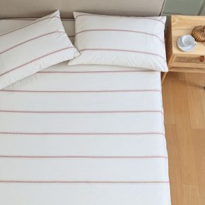 Royal Botanic Gardens Kew Paeonia Super King Size Fitted Sheet with 2 Pillowcases