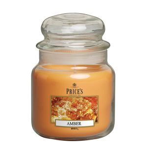 Prices Fragrance Collection Amber Medium Jar Candle
