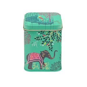 Latta rettangolare profonda 195 x 154 x 75 mm Sara Miller India Elephants 