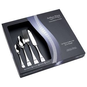 Arthur Price Classic Baguette 24 Piece Cutlery Box Set