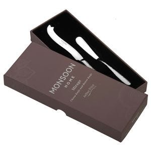 Arthur Price Monsoon Mirage Cheese & Butter Knife Set